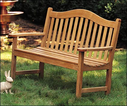 5 FEET OUTDOOR TEAK WOOD BENCH PATIO FURNITURE GARDEN NEW