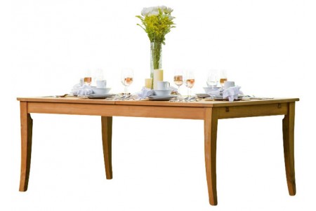 9 PC Dining Set - 122" Atnas Rectangle Table & 8 Devon Arm Chairs