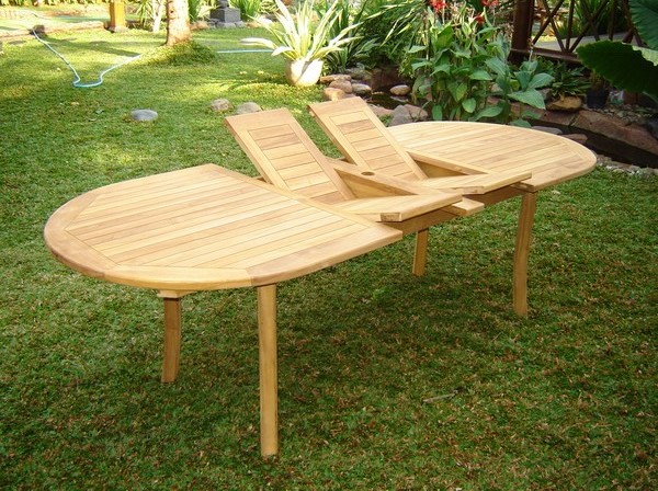 94quot; OVAL TABLE  A GRADE TEAK WOOD GARDEN OUTDOOR DINING 