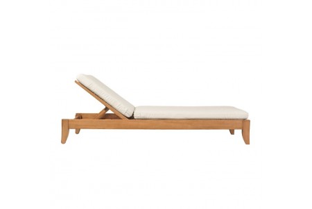 Teak Atnas Chaise Lounger