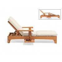 Teak Caranas Chaise Lounger