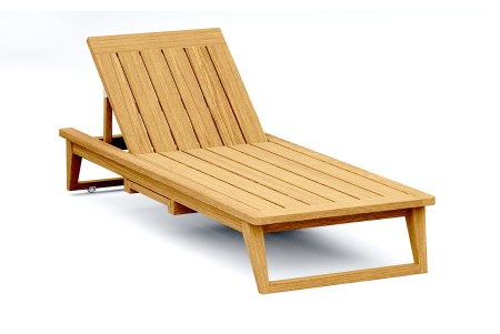 Teak Vera Chaise Lounger