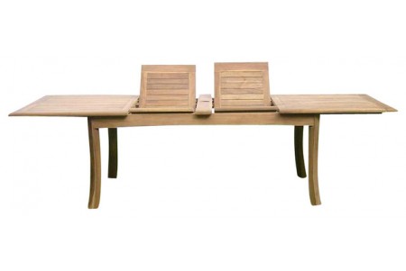 117" Double Extension Rectangular Dining Table