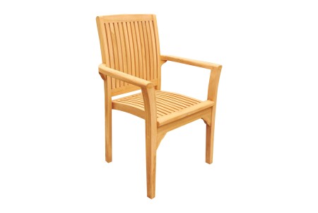 Lua Stacking Arm Chair