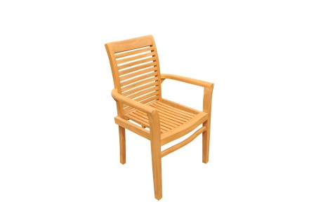 Mas Stacking Arm Chair