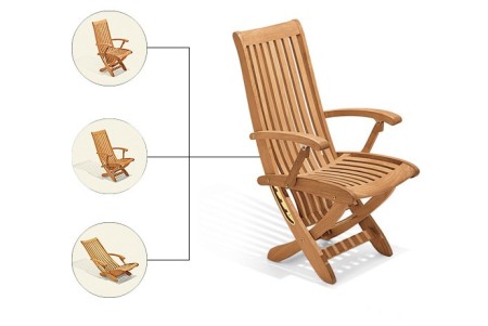 Warwick Reclining/Folding Chair