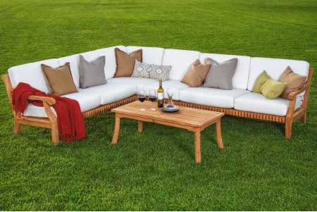 3 PC Giva Sectional Sofa Set - 2 Sofas (Left and Right) and Corner Piece