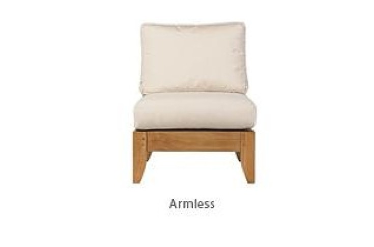 Atnas Sectional Armless Lounge Chair, Armless Lounge Chair