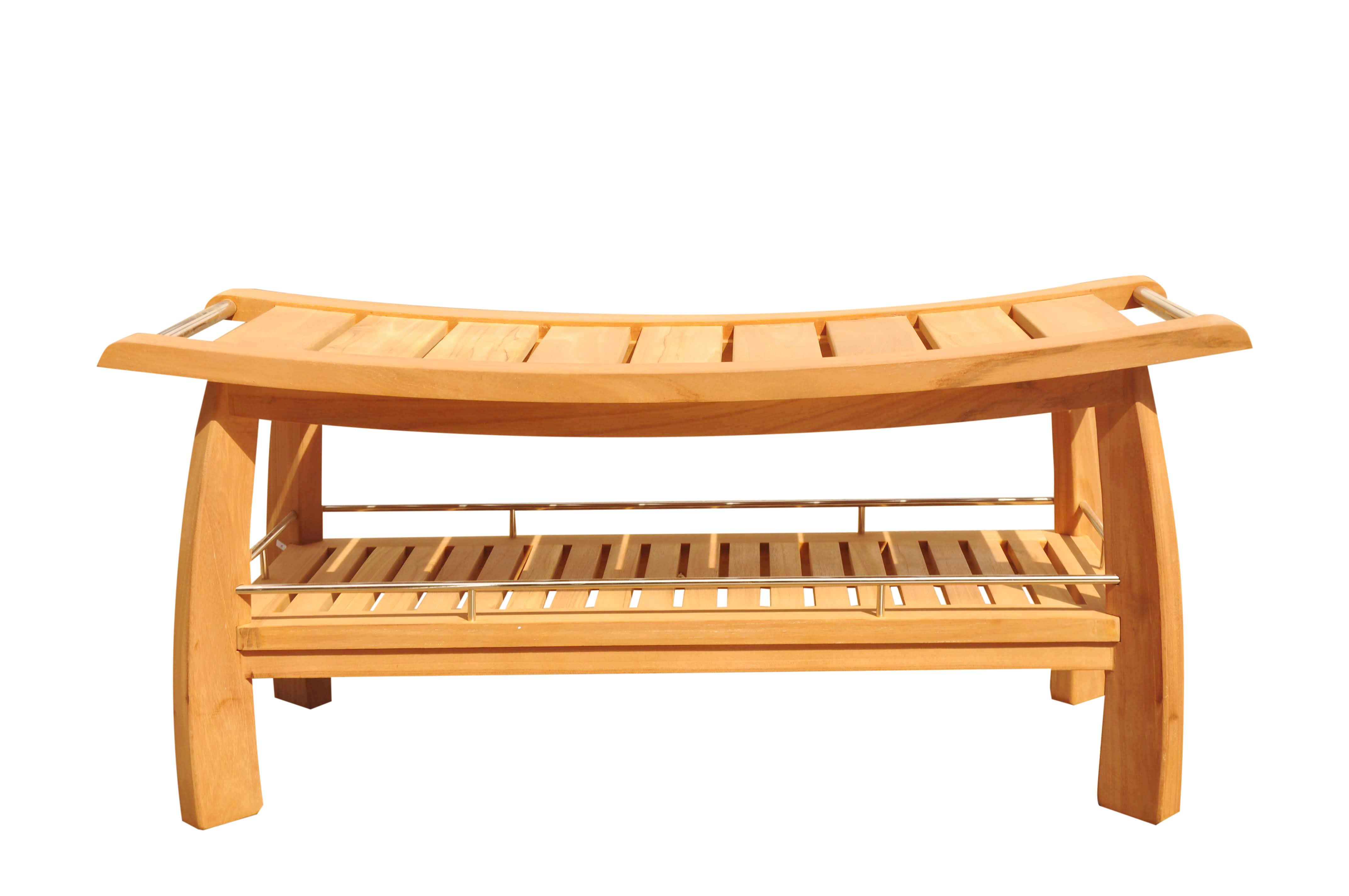 Estate Size Teak Shower Bench Teak Outdoor Furniture