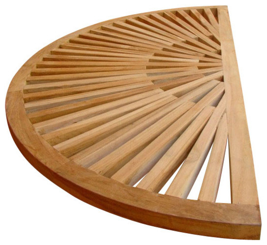 34 Teak Sun Burst Door Mat Teak Outdoor Furniture