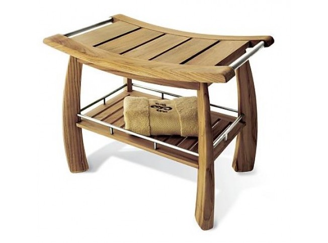 24 Teak Shower Bench Teak Outdoor Furniture