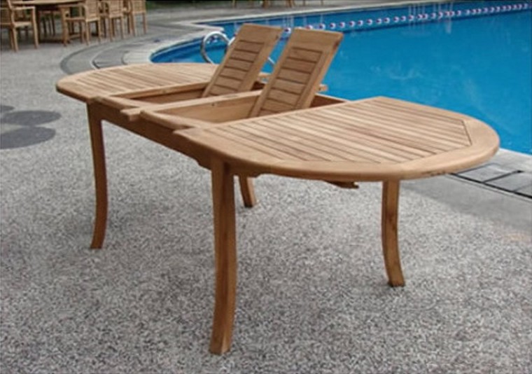 117 Oval Table A Grade Teak Wood Garden Outdoor Dining